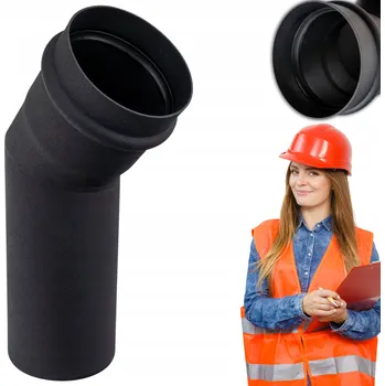 Kouřovod Koleno 45° fi 80 s revizí pro pelety