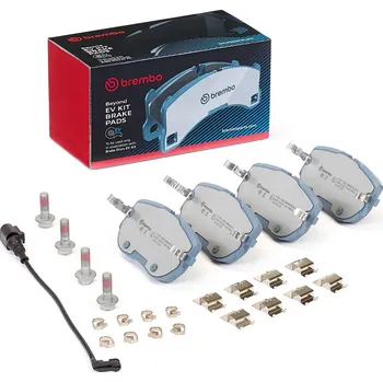 Brzdová destička Sada brzdových destiček, kotoučová brzda BREMBO P 85 192E