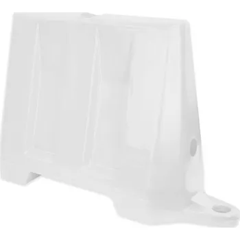 Dopravní značení Silniční bariéra bílá, výška 81 cm