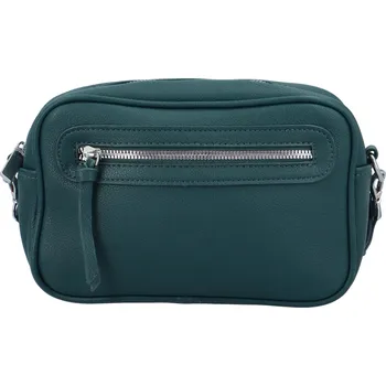 Kabelka Trendová dámská koženková crossbody Hubag, zelená