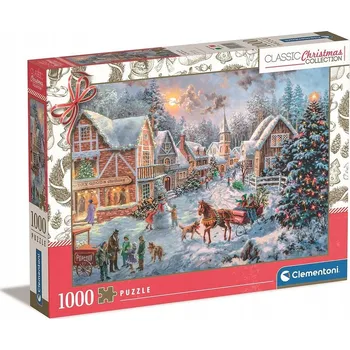 Puzzle Puzzle 1000 dílků Klasická Vánoční Kolekce