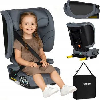 Autosedačka Skládací autosedačka 100-150cm ISOFIX 15-36kg ŠIROKÁ Lionelo Orin