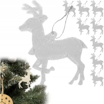 Vánoční dekorace ZÁPONKY NA VÁNOČNÍ OZDOBY OZDOB NA VÁNOČNÍ STROMEČEK HÁČKY VĚŠÁKY NA VÁNOCE 120KS