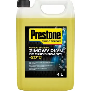 Náplň do chladiče a ostřikovače Zimní kapalina do ostřikovačů Prestone -20 °C 4L