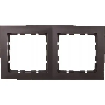 Dvojitý Rámeček Hager šedý