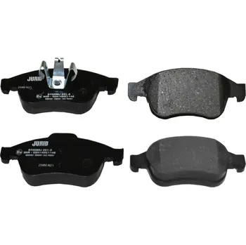 Brzdový systém Sada brzdových destiček, kotoučová brzda JURID 573268J