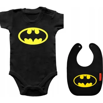 Kojenecký body Souprava - Body a Bryndák - Batman - 86 cm