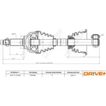 Hnací hřídel DR!VE+ DP2110.10.0464