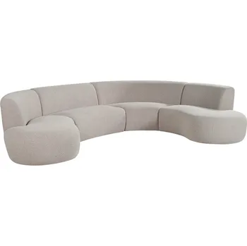 Pohovka LABEL51 Pohovka do tvaru U FLORENCE krémová 350cm GA-80.192