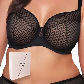 Podprsenka AVA 2102 podprsenka polovyztužená SEMI-SOFT černá 80I