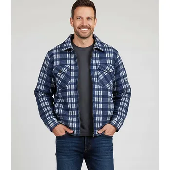 Pánská košile Agrafka pánská košile casual dlouhý rukáv regular polyester velikost 3XL