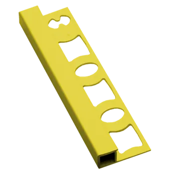 ukončovací lišta Lišta ukončovací "hranatá" Profil-EU žlutá, PVC, délka 250 cm, výška hrany 8 mm, LH8250Y