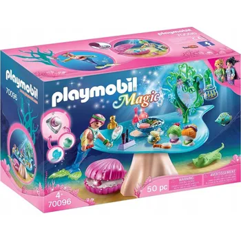 Stavebnice Playmobil Playmobil Magic 70096 Kosmetický salon mořských panen s truhličkou
