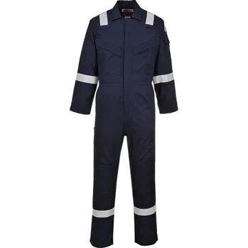 Jednorázový oděv PORTWEST Kombinéza FR21, odlehčená, antistatická, 210g POR-FR21NARXXXL 3XL Navy Standartní