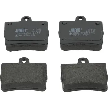 Brzdová destička Sada brzdových destiček, kotoučová brzda JURID 573053J