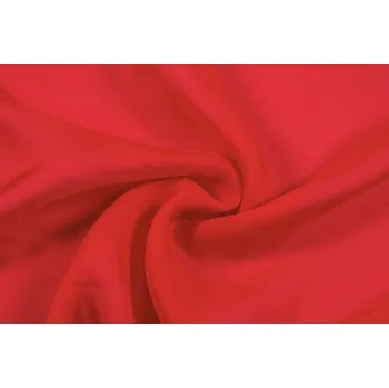 Hedvábný šifon, červený, 1.2m, sartor.cz