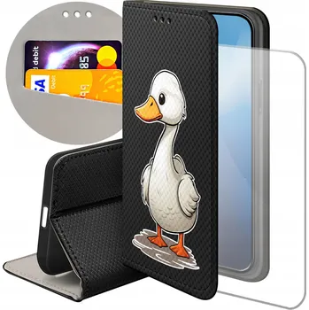 Pouzdro na mobilní telefon Flipové pouzdro Hello Case pro Xiaomi Redmi 9, černé