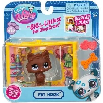 Figurka LPS LITTLEST PET SHOP PET NOOK Figurka Pejsek