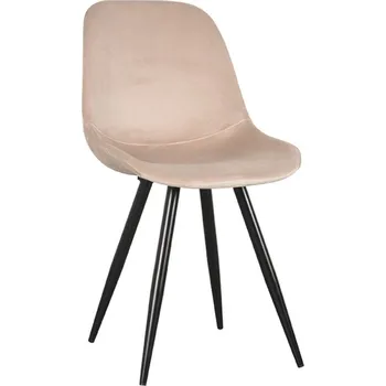 Jídelní židle LABEL51 Sametová jídelní židle CAPRI béžová FF-45.050