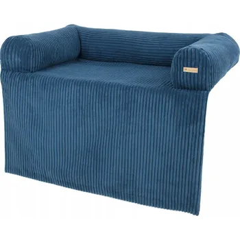 Pelíšek pro psa Pelíšek pro psy na gauč Potah modrý (manšestrový) pelíšek pro psy