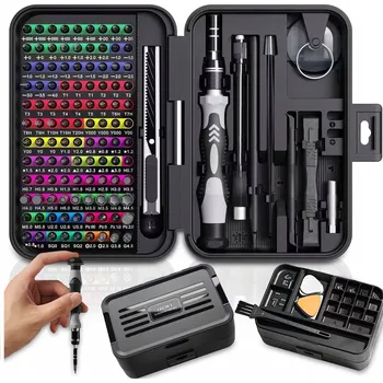 Šroubovák SADA PRECÍZNÍCH ŠROUBOVÁKŮ A BITŮ TORX 132 DÍLŮ