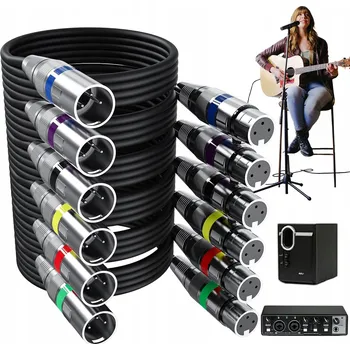 Audio kabel XLR - XLR kabel Bedee 887484759873 3 m