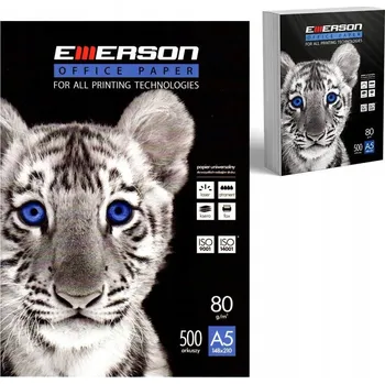 Kancelářský papír Kancelářský papír Emerson formát A5 80g 500 listů