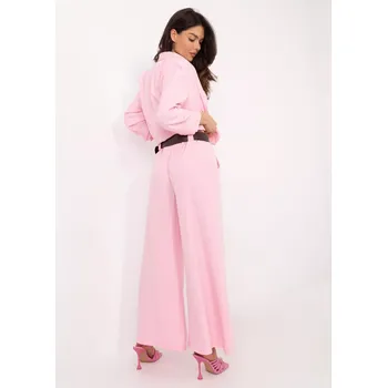 Dámské kalhoty DHJ kalhoty SP 5583 1.83 světle růžová jedna velikost