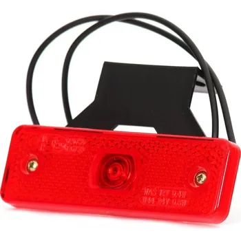 Obrysové sdružené světlo zadní s pantem, 12V-24V, LED, W44