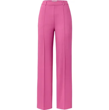 Dámské kalhoty 678783 - Tchibo - Žerzejové kalhoty s prošitím - pro ženy - vel. 40 - barva: růžová