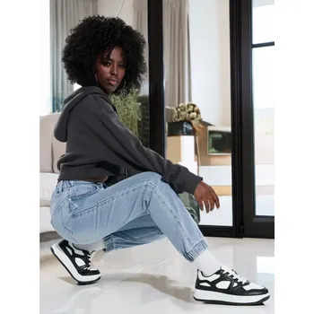 Dámská móda Sinsay - Džínové joggery - modrá - 475BB-55J - 475BB-55J-32-1