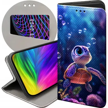 Pouzdro na mobilní telefon Flipové pouzdro Hello Case pro Motorola Moto G35, vícebarevné