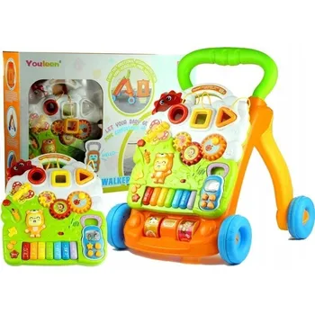 Odrážedlo Interaktivní Chodítko Odrážedlo Panel Svítí Hraje