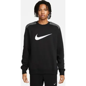 Pánská mikina PÁNSKÁ MIKINA NIKE SWEATSHIRT SWOOSH BB FN0245-010 -vel. L