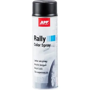 Barva ve spreji Akrylový lak ve spreji Rally Color černý matný 500 ml 210102 APP