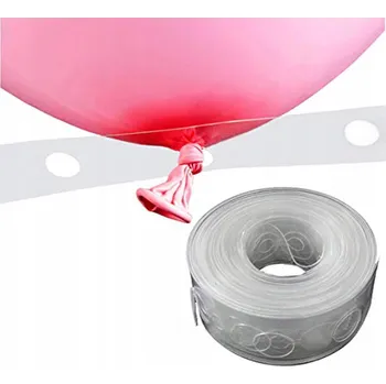 Lepicí páska Průhledná páska na balónkové girlandy, 5 m