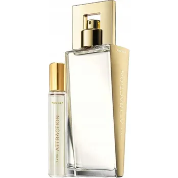 Dámský parfém Sada parfémů Avon Attraction 50 ml parfémovaná voda + parfém v rozprašovači