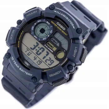 Hodinky Hodinky Casio WS-1500H-2AVEF, Pánské, S ukazatelem rybolovu (Fishing Timer)