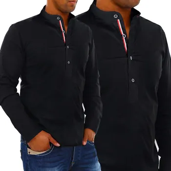 Pánská košile MONDOMEN pánská košile casual s dlouhým rukávem regular střih bavlna velikost XL