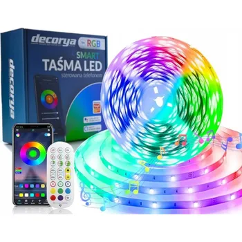 LED osvětlení LED PÁSEK RGB 12V 230V VODĚODOLNÝ OVLÁDANÝ APLIKACÍ WIFI