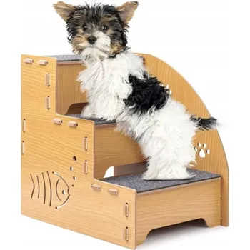 Schůdek Schůdky pro psa Zaxer 3 stupně, 45 cm, nosnost 50 kg