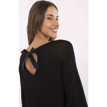 Dámský svetr Jumper MI SW 2502.60 černý jedna velikost