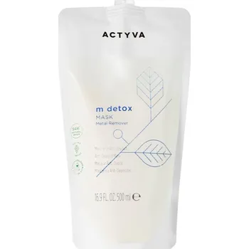 Vlasová regenerace Kemon Actyva M Detox detoxikační maska proti tvrdé vodě 500 ml