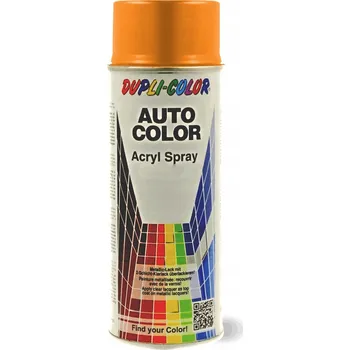 Barva ve spreji Dupli-Color 4-0180 Sprej 400ml Oranžový Akrylový Lak pro VW T5 LP2C