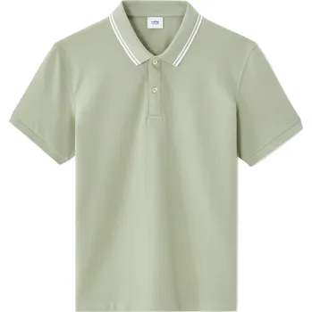 Pánské oblečení Pánské polo triko Celio Leprime Celio zelená 3504975