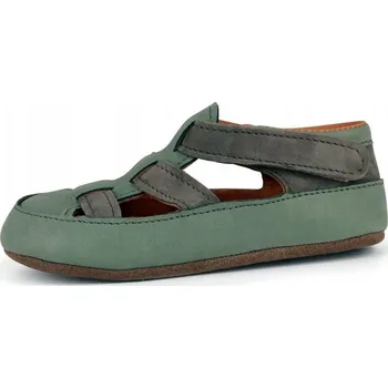 Dívčí bačkory KOŽENÉ DĚTSKÉ PAPUČE NA NA SUCHÝ ZIP BAREFOOT OBEX KAST R27