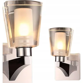 Nástěnné svítidlo Nástěnné svítidlo Italux stříbrné G9 28 W