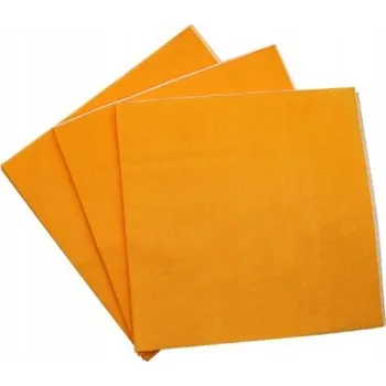 Papírový ubrousek Papírové ubrousky oranžové narozeniny 20 ks