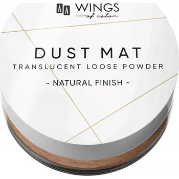 Přípravek na tvář Sypký pudr AA Wings of Color Dust Matt Translucent 12 g
