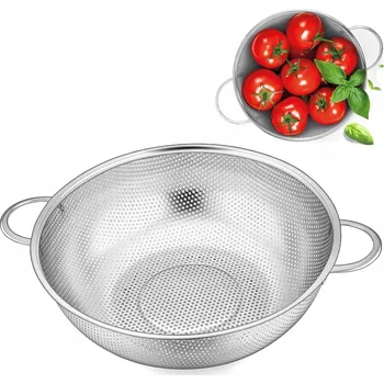 Cedník a síto Sítko Banti, nerezová ocel, 24,5 cm, stříbrné